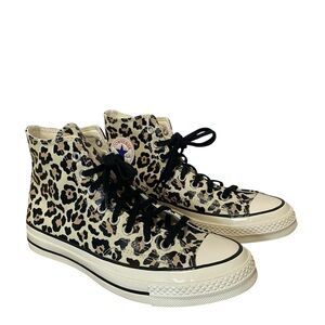 Converse Chuck 70 Glow-In-The-Dark Leopard Print Unisex M8.5 W10.5 Retro